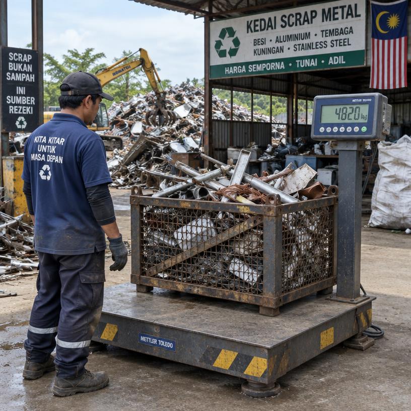 Timbang di kedai